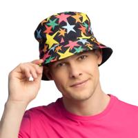 Vissershoedjes/zonnehoedjes - sterren - foute party - volwassenen - carnaval