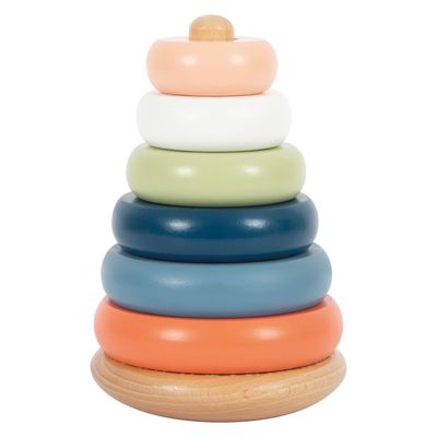 Small Foot houten stapeltoren arctic, 7dlg.