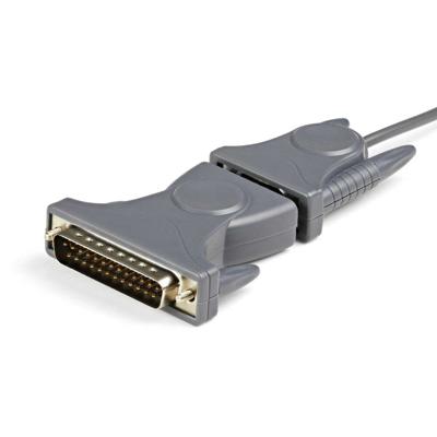 Adapter Startech ICUSB232DB25 DB25 Grijs USB 2.0 DB9