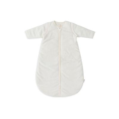 Jollein slaapzak met afritsbare mouw Rond Rib Ivory-90 cm Jollein slaapzak met afritsbare mouw Rond Rib Ivory-90 cm