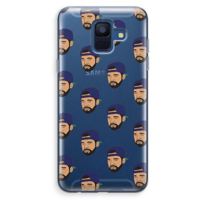 Drake Away: Samsung Galaxy A6 (2018) Transparant Hoesje