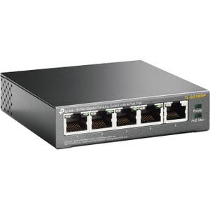 TL-SG1005P 5-port Dekstop switch met PoE