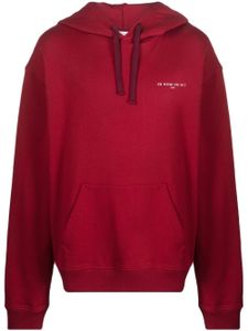 Ih Nom Uh Nit hoodie en coton à logo imprimé - Rouge