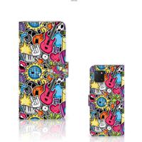 Samsung Note 10 Lite | Wallet Case | met Pasjes | Punk Rock