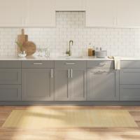 VidaXL Vloerkleed rechthoekig 70x200 cm bamboe lichtnaturel