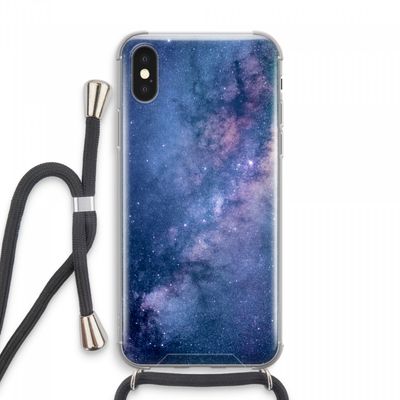 Nebula: iPhone XS Max Transparant Hoesje met koord