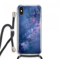 Nebula: iPhone XS Max Transparant Hoesje met koord