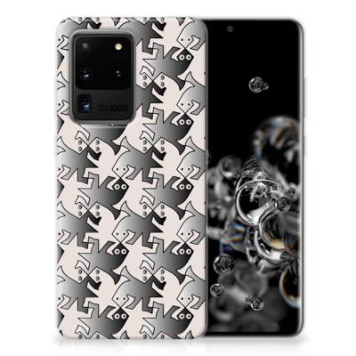 Samsung Galaxy S20 Ultra | TPU Hoesje | Salamander Grey
