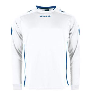 Stanno 411003 Drive Match Shirt LS - White-Royal - M