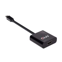 CLUB3D Mini DisplayPort 1.2 to HDMI 2.0 UHD Active Adapter - thumbnail