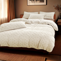 Dekbedovertrek Teddy Jacquard Patroon 200x200 Cm Anti Allergie & Anti Huisstofmijt & Zacht & Verwarmend Zydante - Dekbed-Discounter.nl