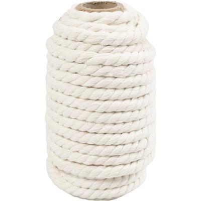 Creativ Company Macramétouw, l: 12 m, d 8,5 mm, off-white, 300 gr/ 1 rol