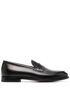 Scarosso mocassins Stefano en cuir - Noir