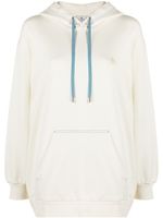 ETRO hoodie en coton à logo brodé - Blanc