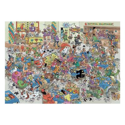 Jumbo Jan van haasteren legpuzzel - nk mens erger je niet, 1000st.