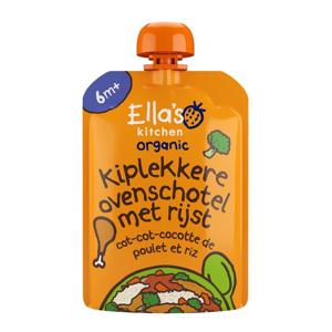 Ella&apos;s Kitchen Kiplekkere ovenschotel rijst 6+ maanden bio