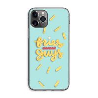 Always fries: iPhone 11 Pro Max Transparant Hoesje