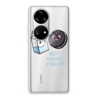 Best Friend Forever: Huawei P50 Pro Transparant Hoesje