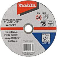 Makita A-85329 Doorslijpschijf 180x2,5x22,23mm staal