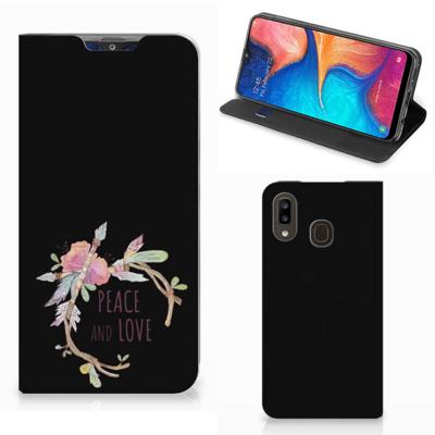 Samsung Galaxy A30 Magnet Case Boho Text Samsung Galaxy A30 Magnet Case Boho Text