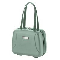 CarryOn ‘Skyhopper’ Beautycase Make-up Koffer Luxe Toilettas Cijferslot Olijfgroen - thumbnail