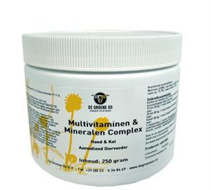 De groene os De groene os multivitaminen / mineralen complex hond / kat