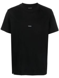 Patrizia Pepe t-shirt en coton à logo imprimé - Noir