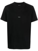 Patrizia Pepe t-shirt en coton à logo imprimé - Noir