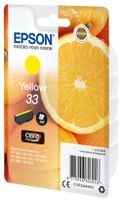 Epson Oranges Singlepack Yellow 33 Claria Premium Ink - thumbnail