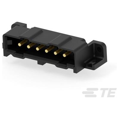 TE Connectivity Female behuizing (board) 207378-7 10 stuk(s) Tube