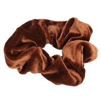 scrunchie Velvet Brown