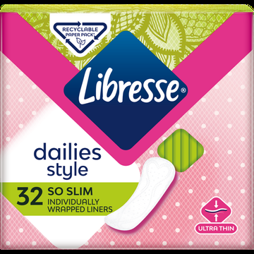 Libresse So Slim Inlegkruisjes 32 Stuks bij Jumbo