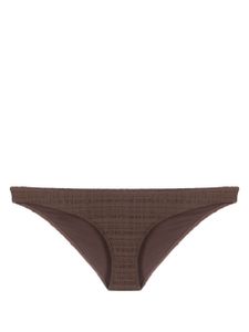 Form and Fold bas de bikini - Marron