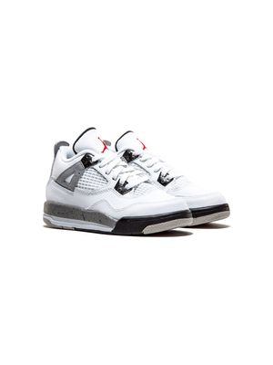 Jordan Kids baskets Jordan 4 Retro BP - Blanc
