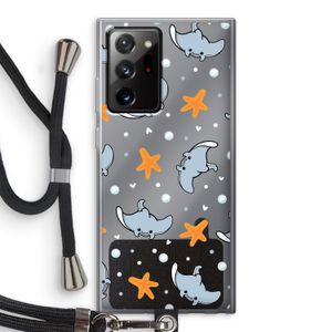 Manta: Samsung Galaxy Note 20 Ultra / Note 20 Ultra 5G Transparant Hoesje met koord