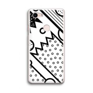 Pop Art #4: Google Pixel 3 Transparant Hoesje