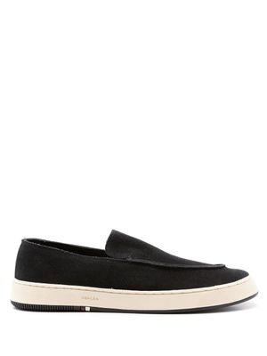 Osklen baskets Soho en daim - Noir