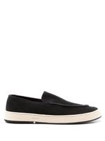 Osklen baskets Soho en daim - Noir