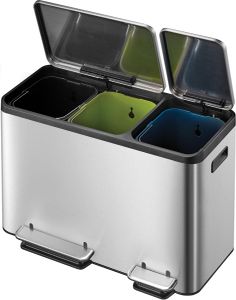 EKO Ecocasa pedaalemmer 3 x 15 l
