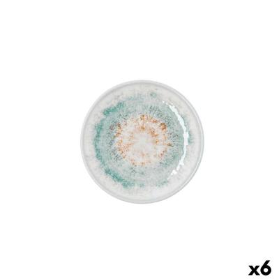 Schotel Bidasoa Kai Hydrozero Wit Keramisch Ø 15 cm Brood (6 Stuks)