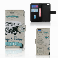 Apple iPhone 6 Plus | 6s Plus Telefoonhoesje met foto Retro VW Bus - thumbnail