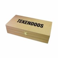 Houten tekendoos 27 x 15 cm - thumbnail