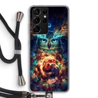 Aurowla: Samsung Galaxy S21 Ultra Transparant Hoesje met koord Aurowla: Samsung Galaxy S21 Ultra Transparant Hoesje met koord