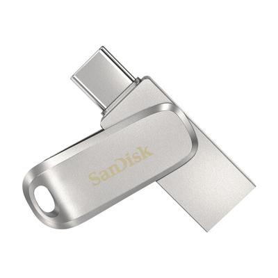 SanDisk Ultra Dual Drive Luxe USB flash drive 512 GB USB Type-A / USB Type-C 3.2 Gen 1 (3.1 Gen 1) Roestvrijstaal