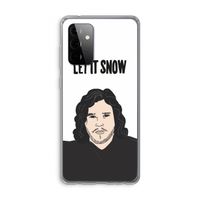 Let It Snow: Samsung Galaxy A72 Transparant Hoesje