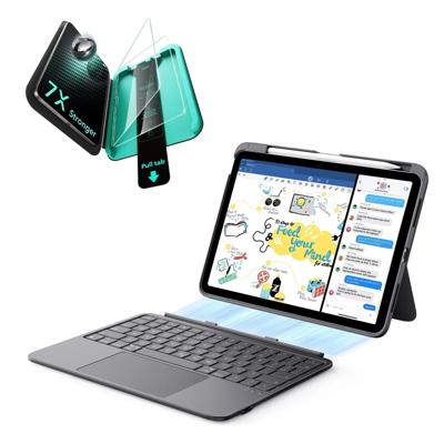 iPad Air 11" (M4, 2026) Flex Tastaturhülle (abnehmbar) & Schutzbundle- DE Layout -Dark Gray iPad Air 11" (M4, 2026) Flex Tastaturhülle (abnehmbar) & Schutzbundle- DE Layout -Dark Gray