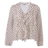 Enjoy - Bruin | Dames | Blouse | Bruin | S | regular | Kamst mode