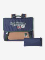 Schooltas + etui Baltimore jongen marineblauw