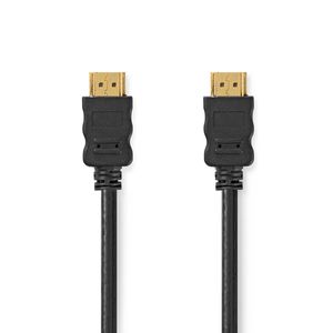 Nedis High Speed ??HDMI-Kabel met Ethernet | ARC | 1 m | 1 stuks - CVGB34000BK10 CVGB34000BK10