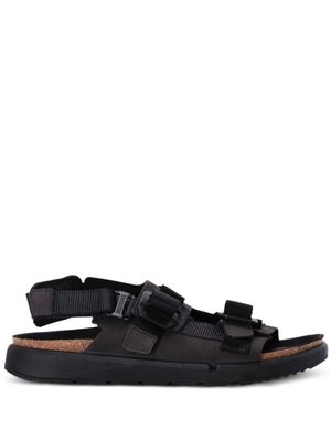 Birkenstock sandales Shinjuku à bride logo - Noir